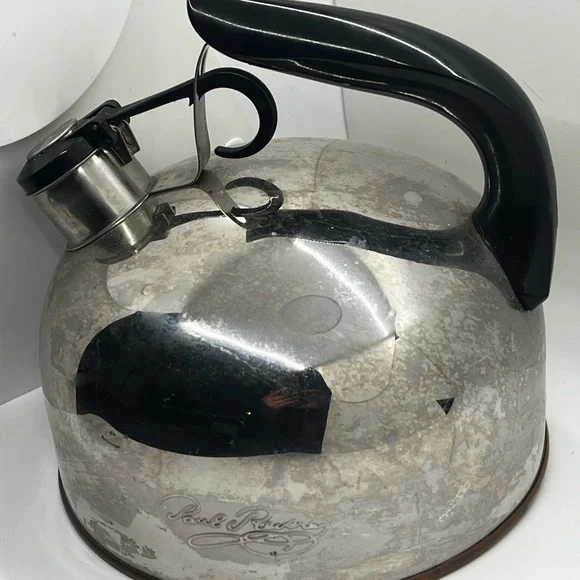 Vintage 1801 Revere ware whistle tea kettle - Picture 2 of 6